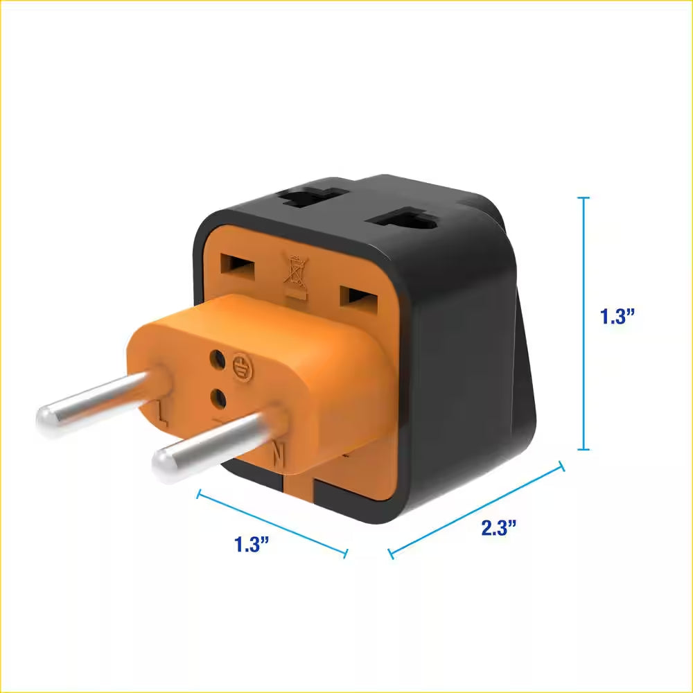 European Travel Adapter (4-Pack)