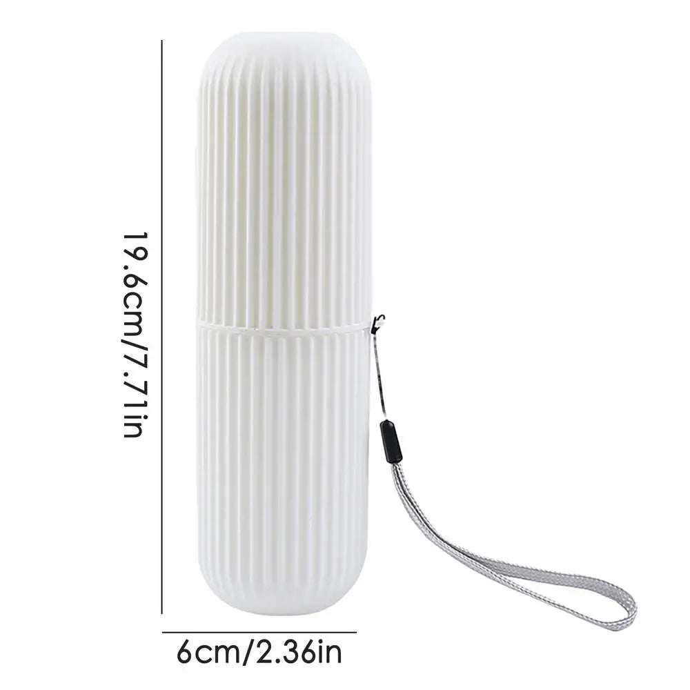Toothbrush Travel Case Toothbrush Travel Containers Travel Toothbrush Cup Holder for Traveling Bathroom Business Camping School