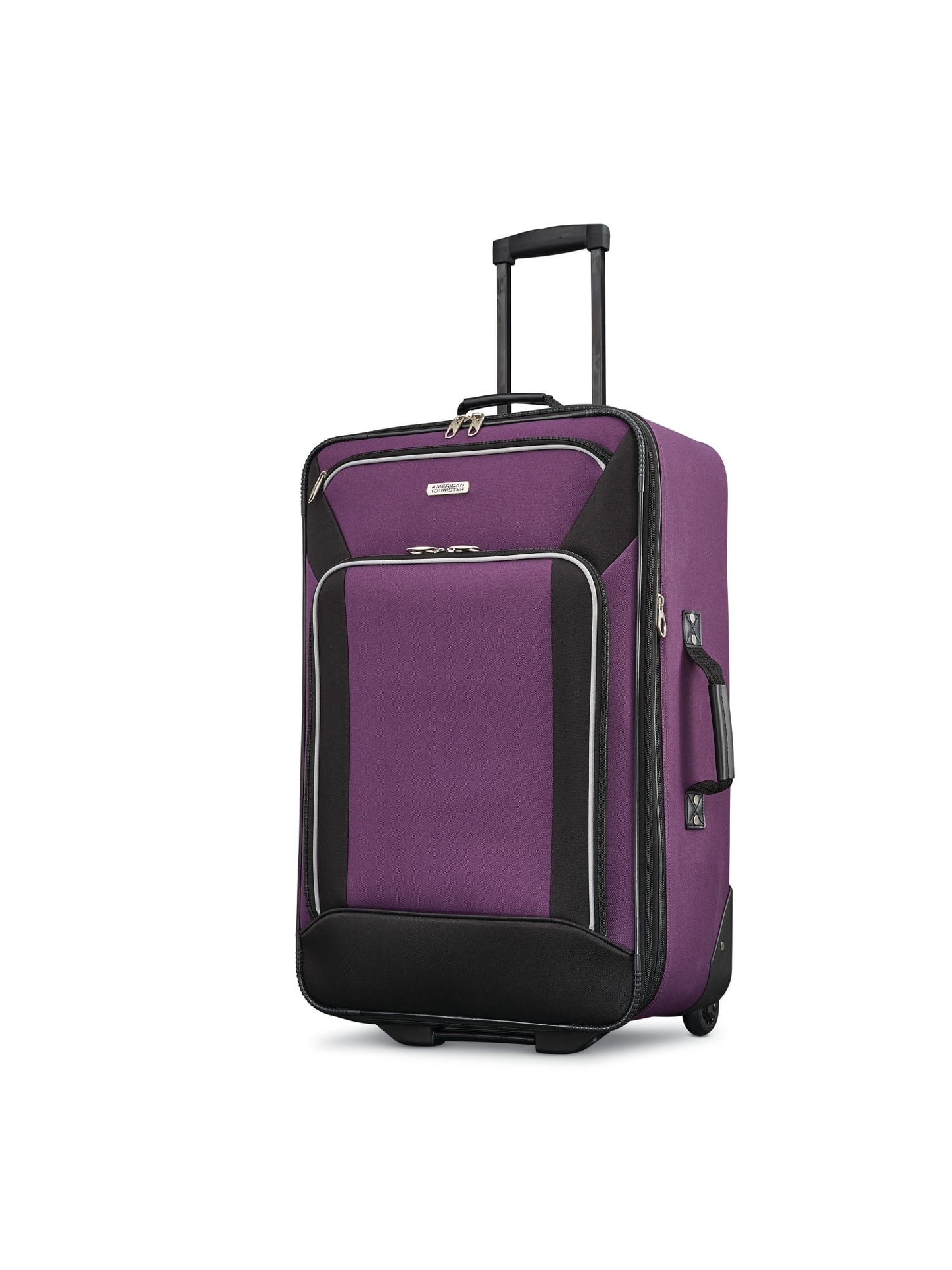Fieldbrook XLT Travel/Luggage Case (Suitcase) Travel Essential, Purple, Black