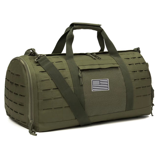 40L Sport Gym Bag Tactical Travel Duffle Bag for Men Fitness Training Bag with Shoe Basketball Outdoor Weekender Bags