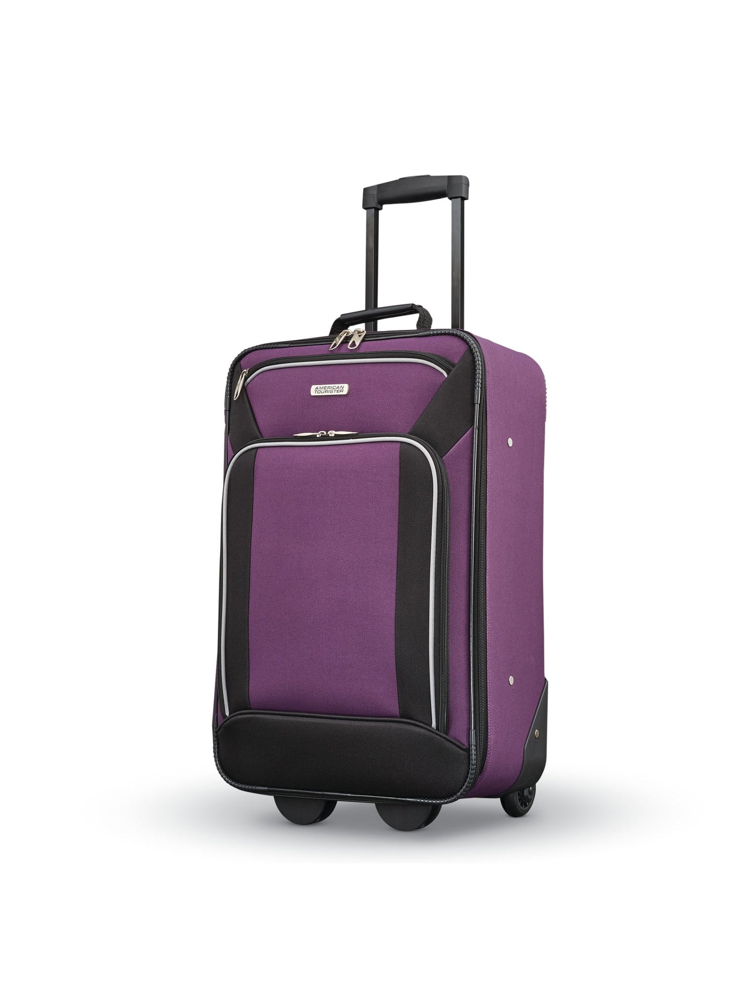 Fieldbrook XLT Travel/Luggage Case (Suitcase) Travel Essential, Purple, Black