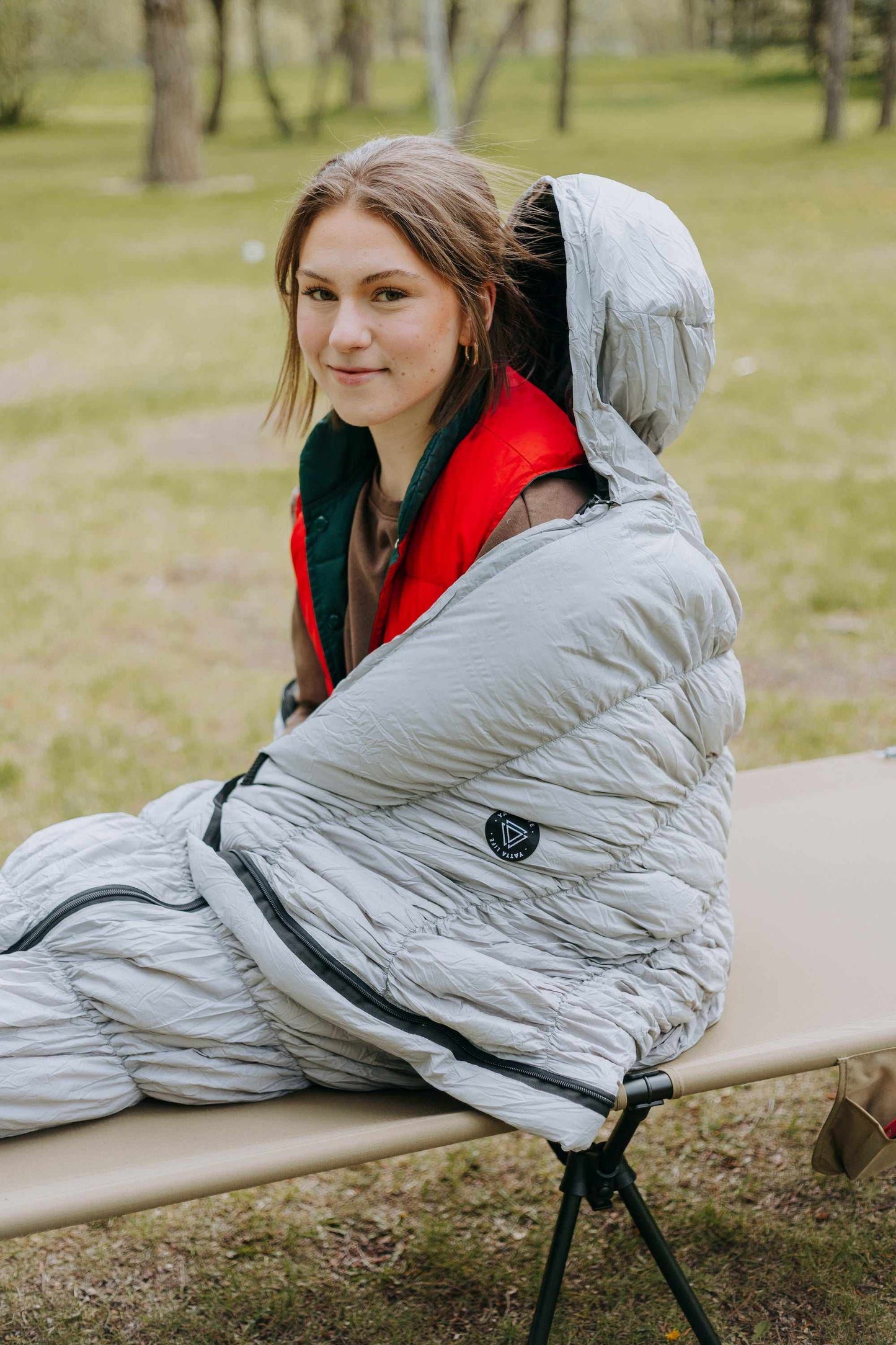 Goose down Sleeping Bag - Black