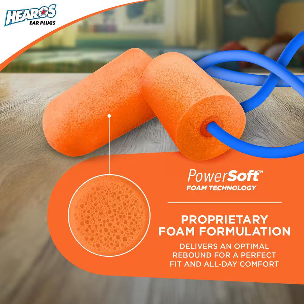 Just for Kids Ear Plugs-6 Pack (18 Total Pairs)