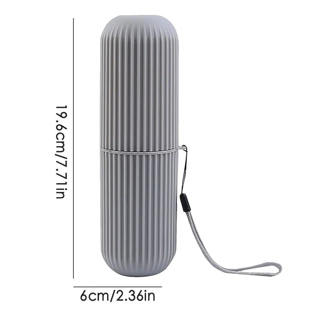 Toothbrush Travel Case Toothbrush Travel Containers Travel Toothbrush Cup Holder for Traveling Bathroom Business Camping School