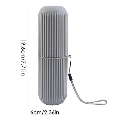 Toothbrush Travel Case Toothbrush Travel Containers Travel Toothbrush Cup Holder for Traveling Bathroom Business Camping School