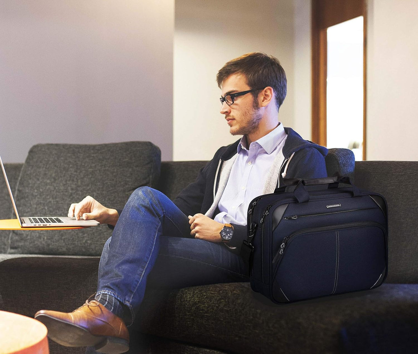 Laptop Bag 15.6 Inch Briefcase Shoulder Bag
