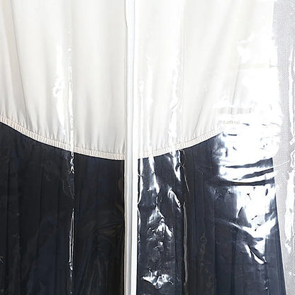 (5 Pack)  Suit and Dress Hanging Bag, Arctic White / Non-Woven