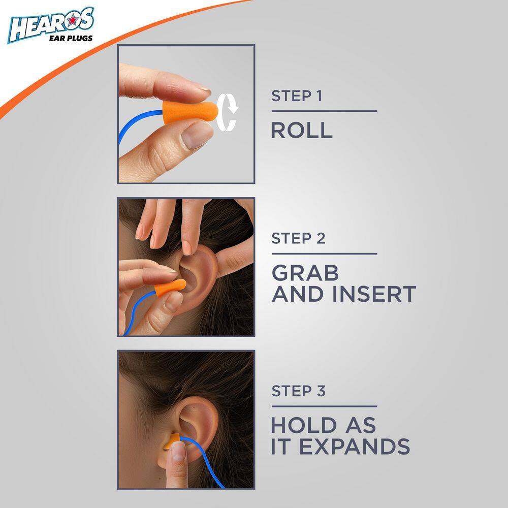 Just for Kids Ear Plugs-6 Pack (18 Total Pairs)